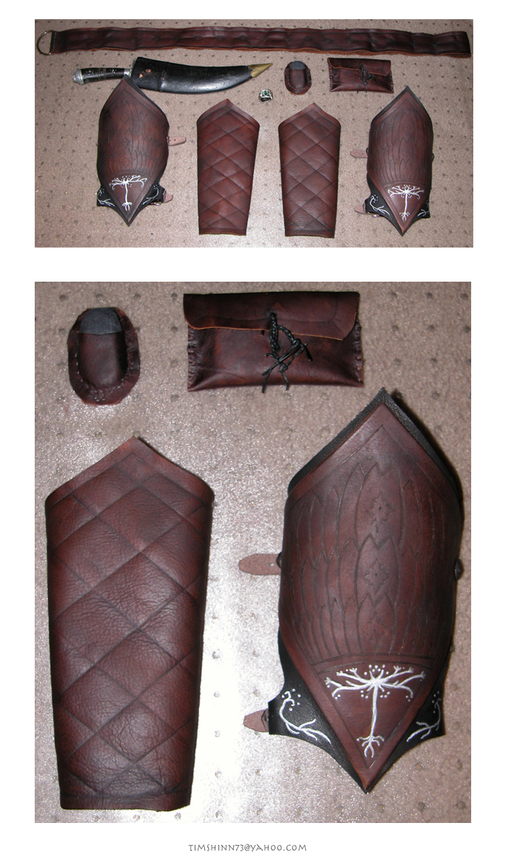 Aragorn Gauntlets Finished