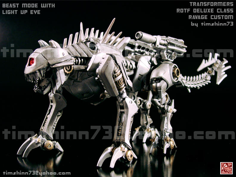 Transformer ROTF Custom Ravage by timshinn73 on DeviantArt