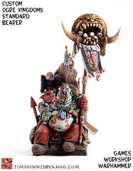 Warhammer Ogre Standard Bearer