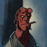 Hellboy Sketch