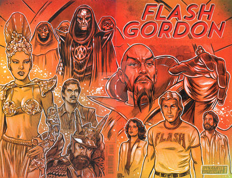 Flash Gordon Sketch Cover