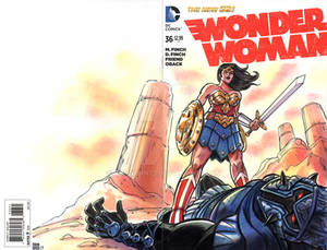 Wonder Woman Sketch Cover