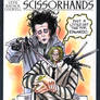 Edward Scissorhands and Beetlejuice Sketch Cover