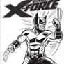 X-Force Wolverine Sketch Cover