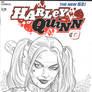 Harley Quinn Sketch Cover Commission