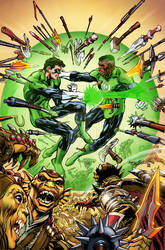 Green Lantern 80th Anniversary Cover