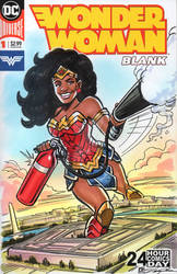 Wonder Woman Sketch Cover Commission