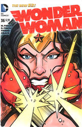 Wonder Woman Sketch Cover