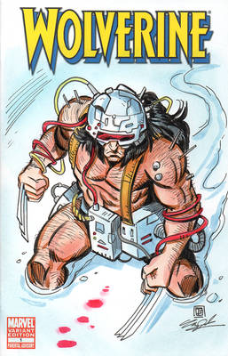 X-Men Wolverine Sketch Cover