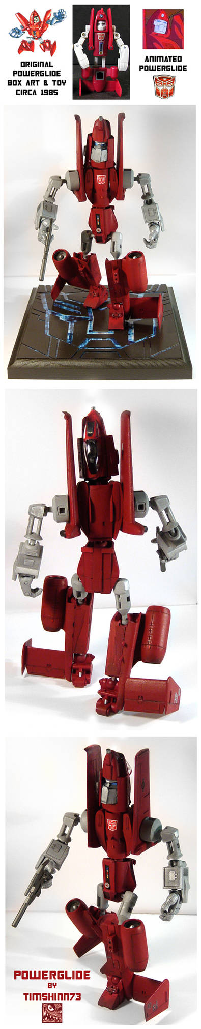 Transformer Powerglide Kitbash by timshinn73 on DeviantArt