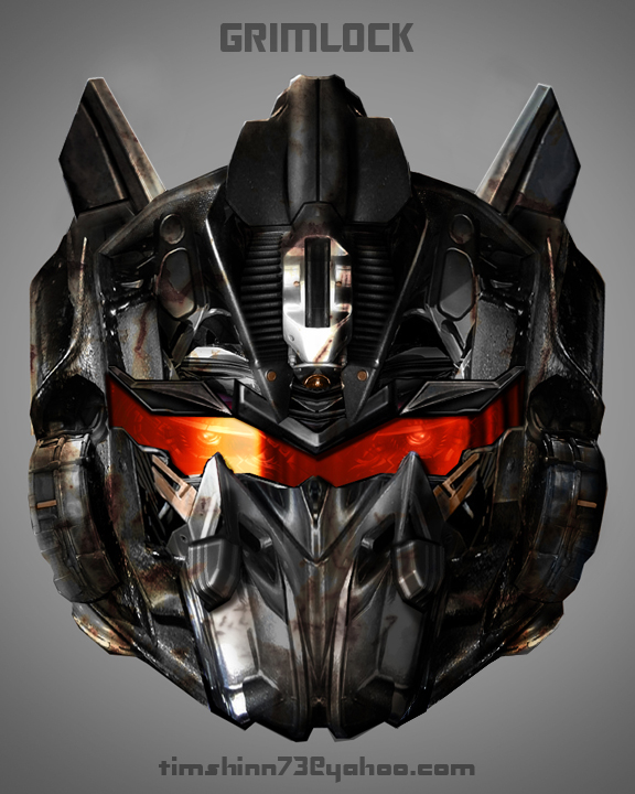 Grimlock Head Design by timshinn73