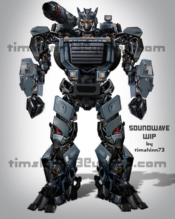 Soundwave Model Design Soundwave Full Body Design by timshinn73 on DeviantArt
