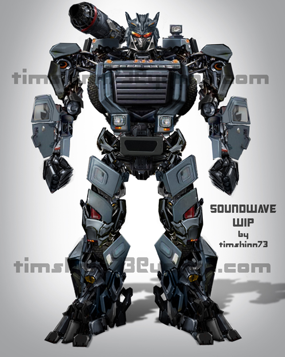 Soundwave Full Body Design by timshinn73