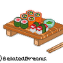 A Board of Sushi