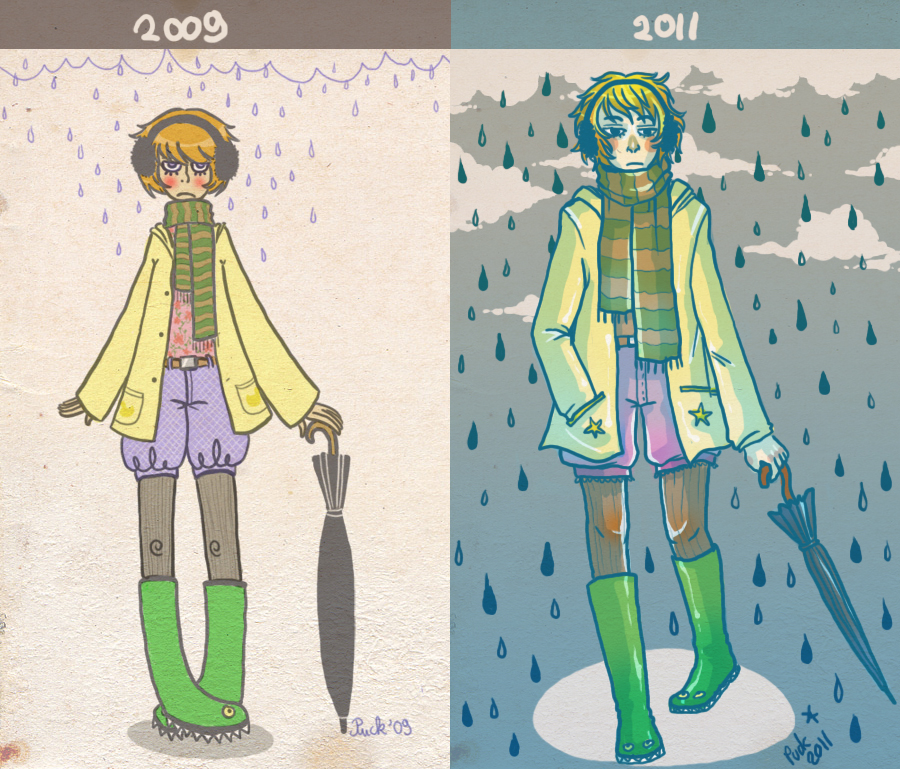 Draw this again meme - RAIN