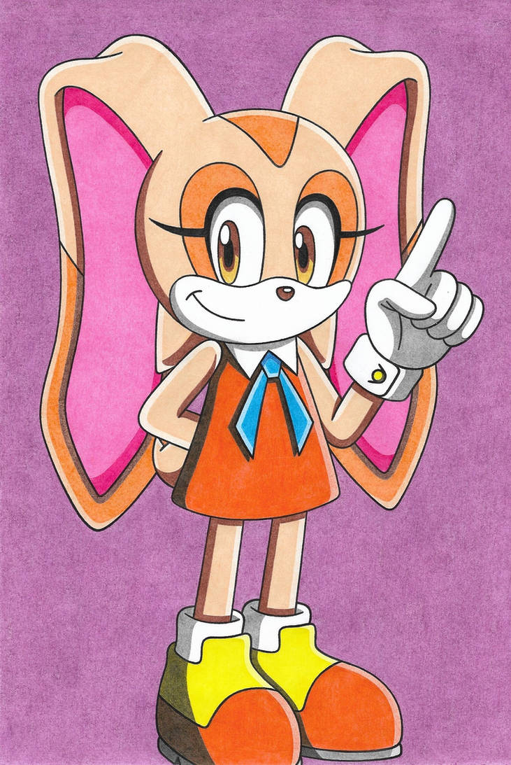 Cream the Rabbit (Art Trade) by Krisztian1989 on DeviantArt