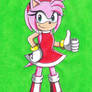 Amy Thumbs Up (Art Trade)