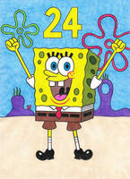 SpongeBob's 24th Anniversary by Krisztian1989