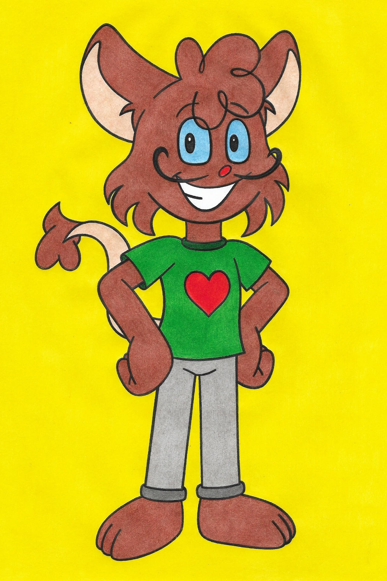 Art Trade: Hopp the Kangaroo Rat by Krisztian1989 on DeviantArt