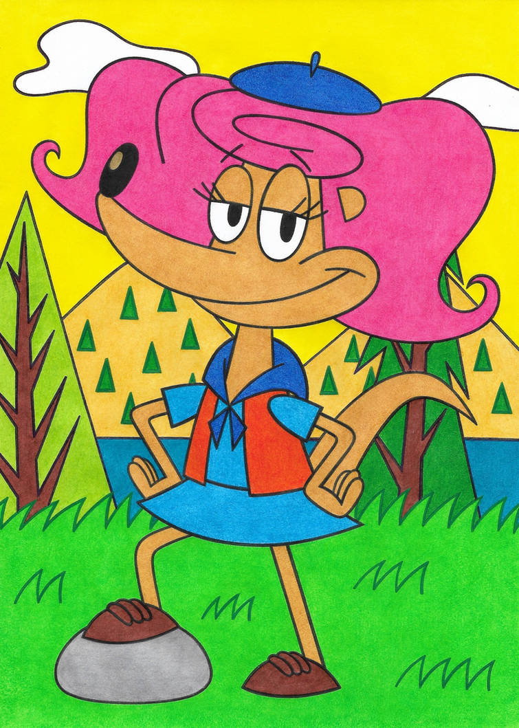 Patsy standing on a little rock by Krisztian1989 on DeviantArt