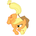 A Pillowfight With Applejack