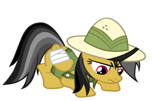Daring Do Inspects a Trap
