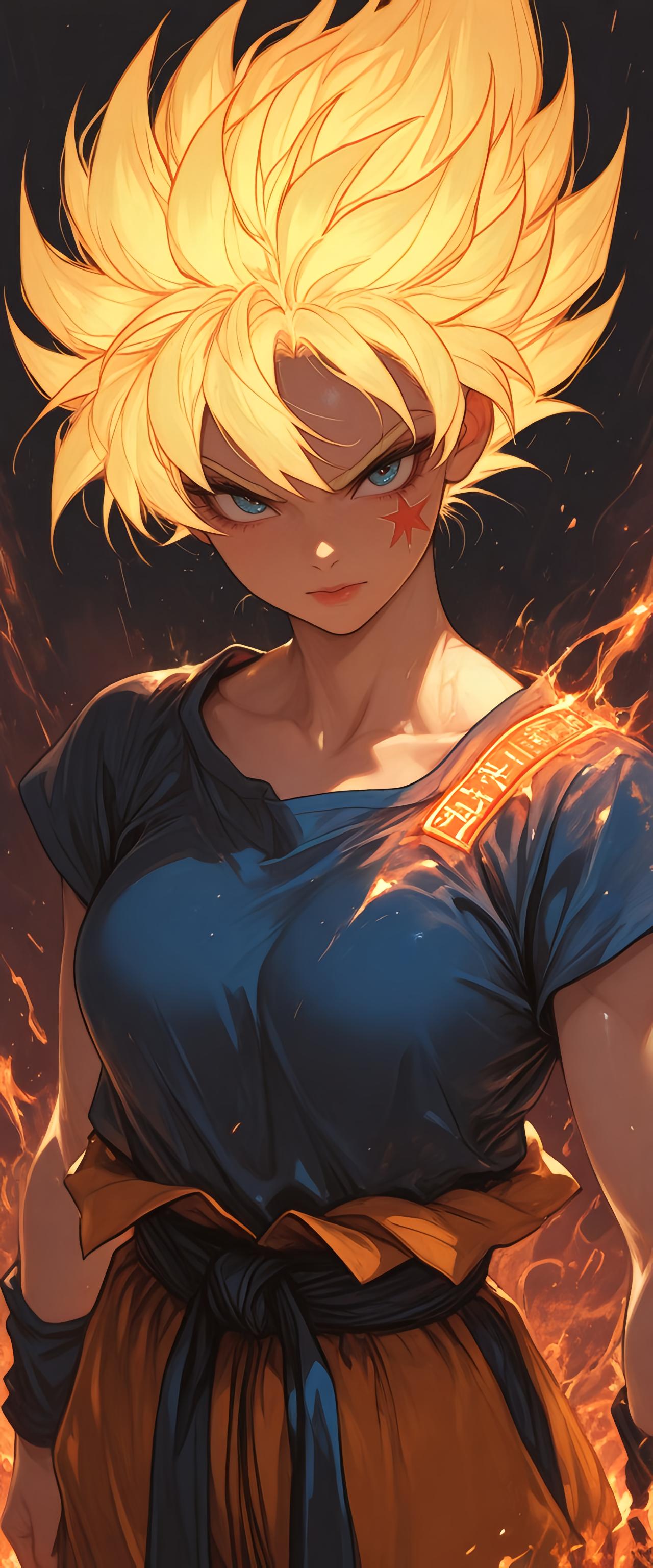 FEMALE GOKU By SeniorAiMaster On DeviantArt female-goku-by-senioraimaster-on-deviantart