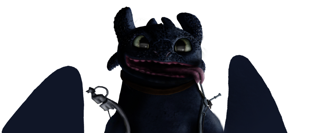 Toothless Oh Hai - Process 6 by Fragsey on DeviantArt