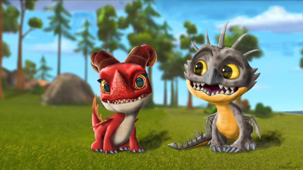 Digital Painting: Aggro and Cutter, Rescue Riders by Fragsey on DeviantArt