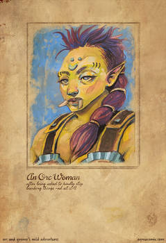 Gnome's Journal: An Orc Woman