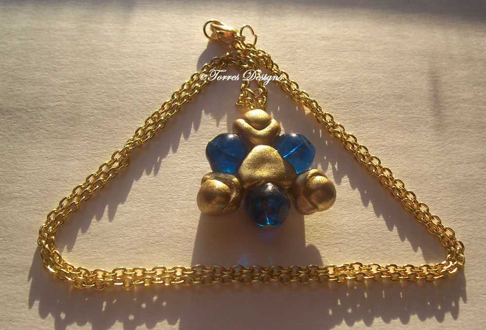 Zora Sapphire Pendant Necklace Zelda OoT 1st OOAK