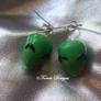 Doggy Gir Earrings Invader Zim