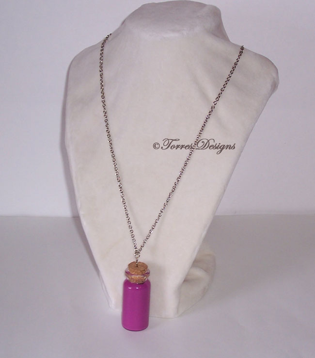 Custom Revitalizing Bottle Potion Necklace ZELDA