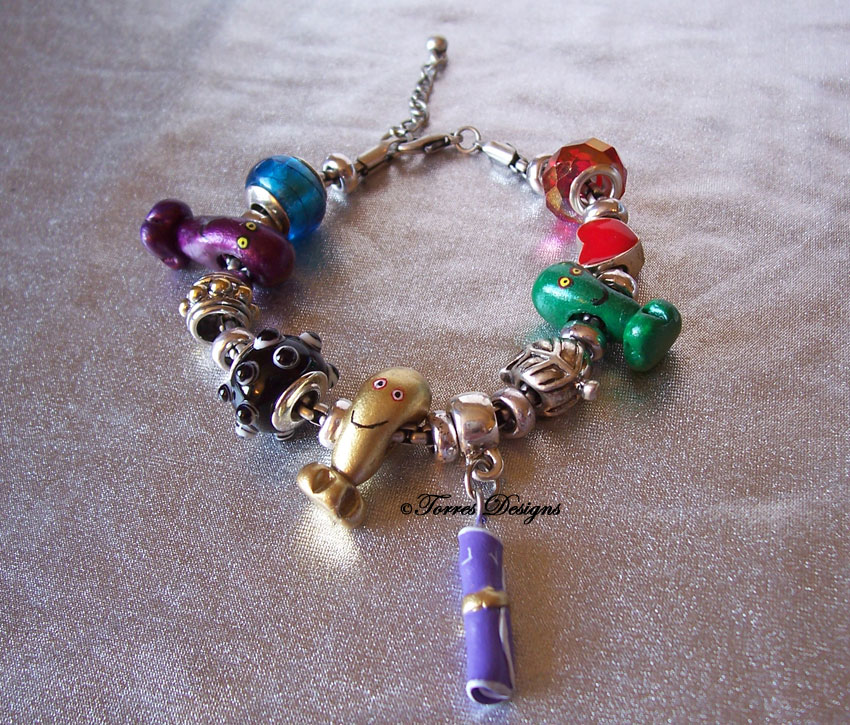 Wind Waker Pandora Style Charm Bracelet Zelda