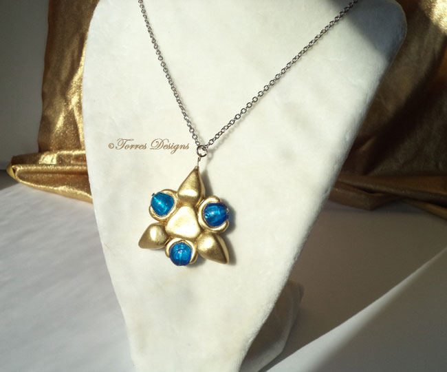 Handmade Zora Sapphire Necklace Twilight Princess