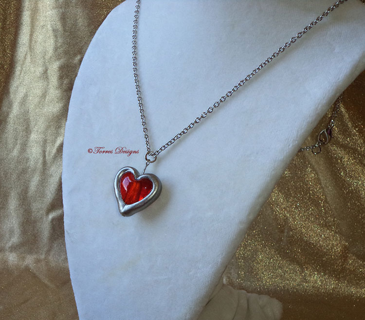 Custom made Heart Container Necklace LOZ