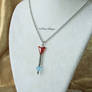 Ice Arrow Swarovski Pendant Necklace LOZ