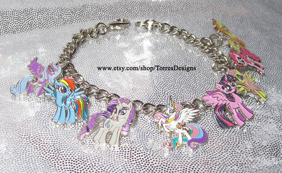 Custom My Little Pony FIM Charm Bracelet 1