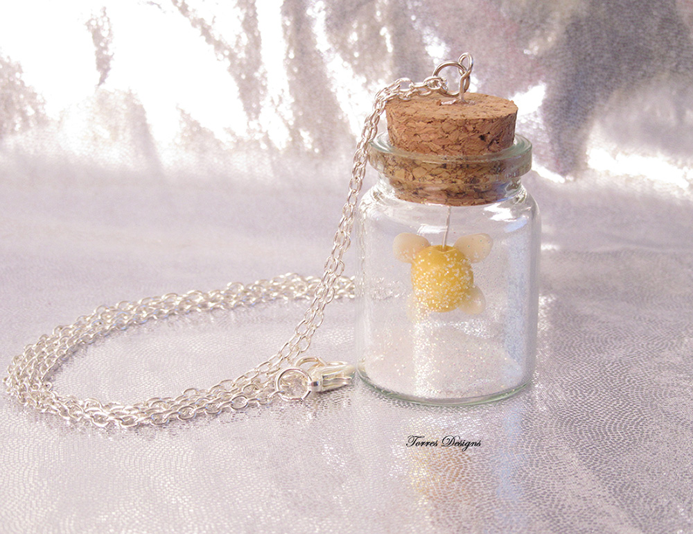 LOZ Tatl Fairy In a Bottle Pendant Necklace Custom