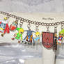 OOAK Wind Waker Figures Charm Bracelet LOZ