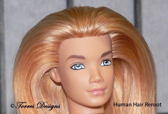 Netjes zakdoek bibliothecaris Doll Reroot Human Hair My Scene Ken Custom OOAK by TorresDesigns on  DeviantArt