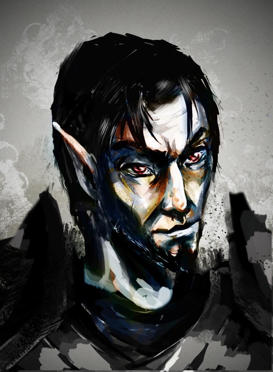 Dunmer by Saelian on DeviantArt