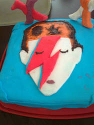 David Bowie cake