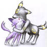 Espeon and Umbreon