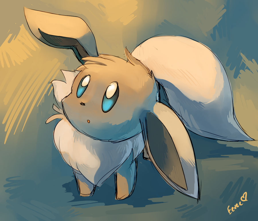 Eevee in Two Colors--Practice