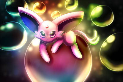 Espeon Bubbles