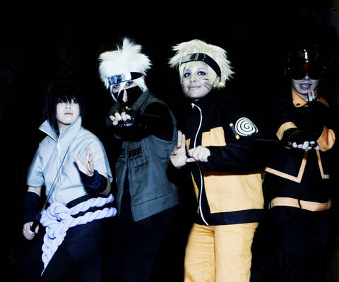 Cosplay Paris Manga 2013 Naruto group