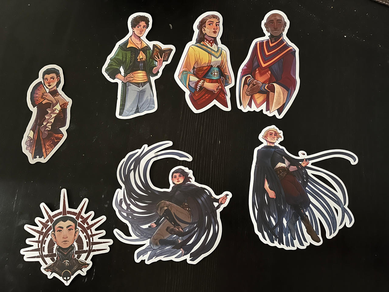 Mistborn Era One Character Stickers by PsionicsKnight on DeviantArt