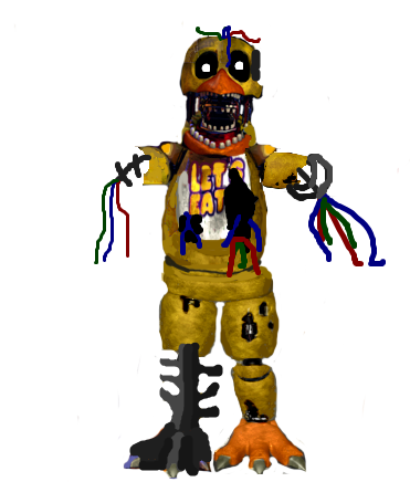 FNAF 2/UCN Icon: Withered Chica by B04TARDE on DeviantArt