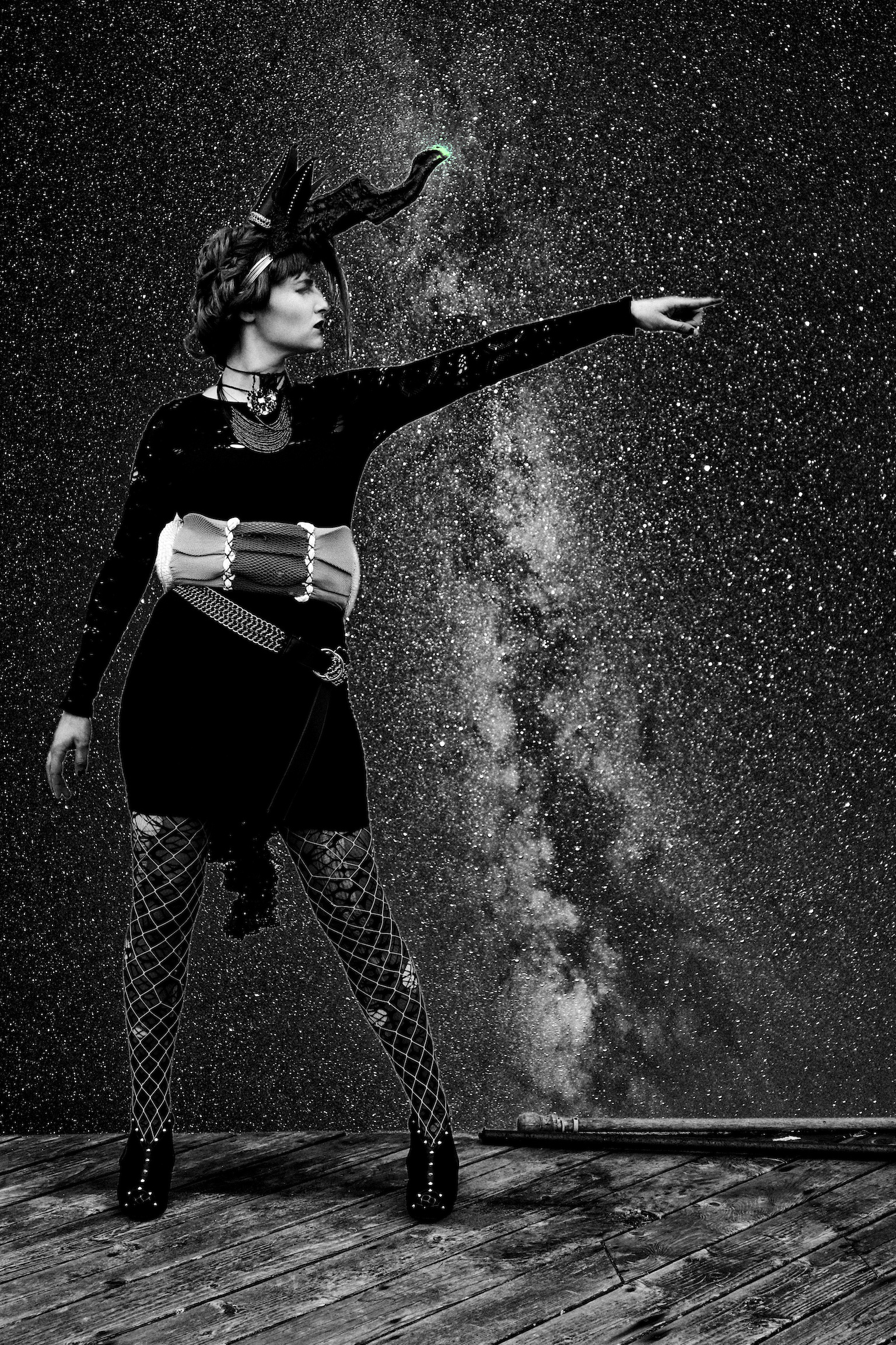 Conquering the Cosmos (B/W)